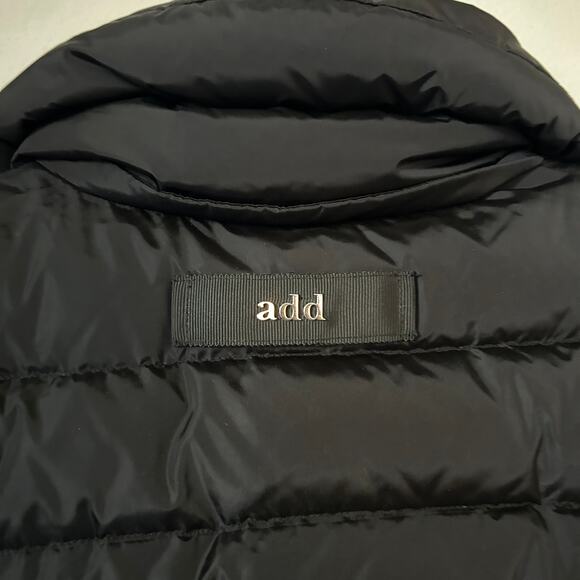ADD Long Goose Down Puffer Jacket Size 2 - Picture 9 of 10
